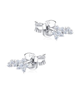 Flower Silver Stud Earring STS-6879